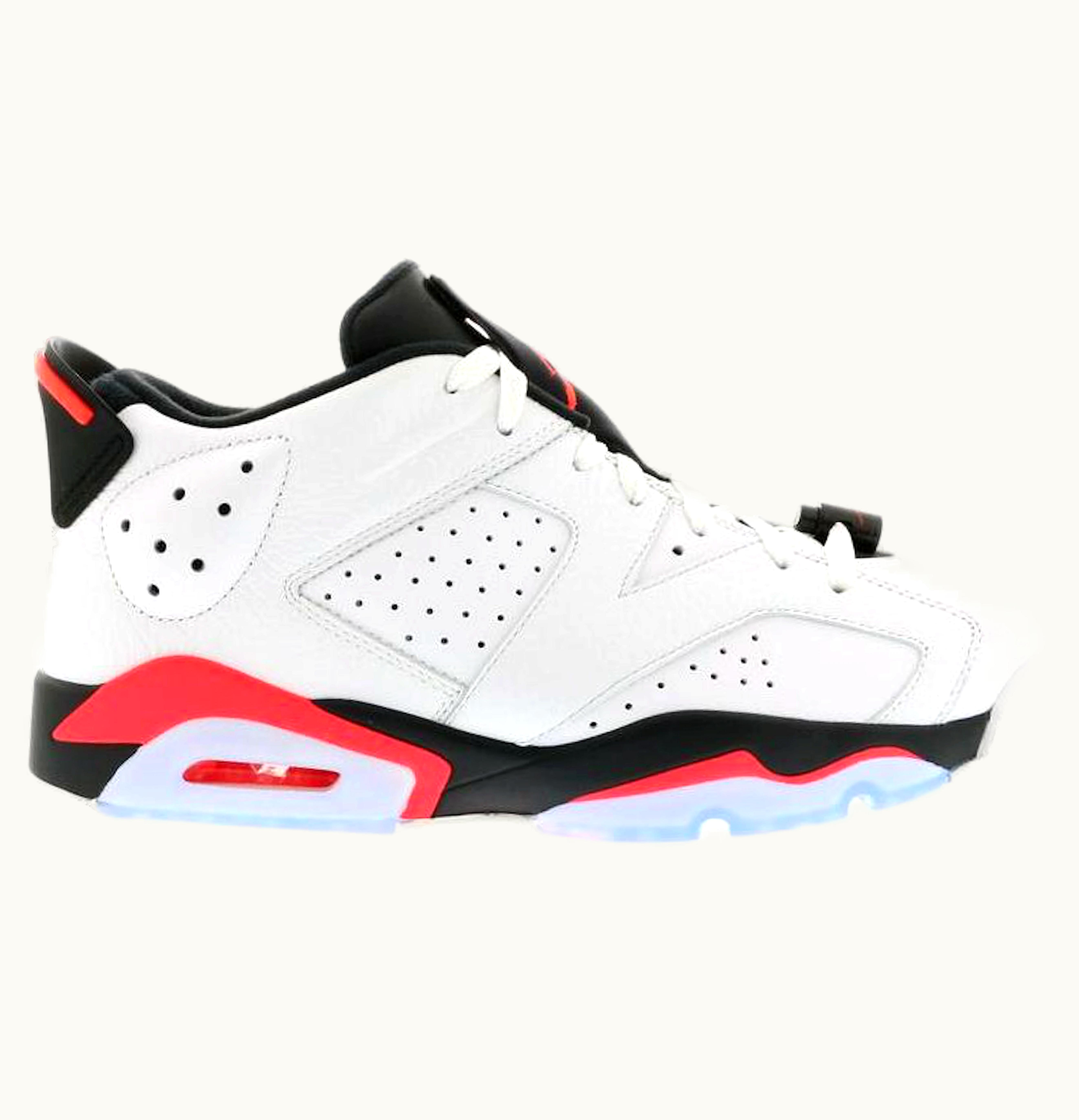 Jordan Air Jordan 6 Retro Low Infrared White