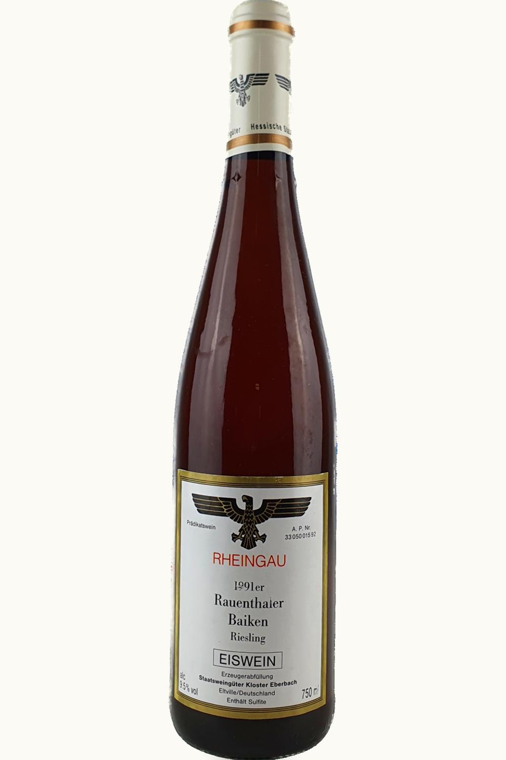 Staatlicher Hofkeller Würzburg Staatlicher Hofkeller Würzburg Baiken Riesling Ice, 1991