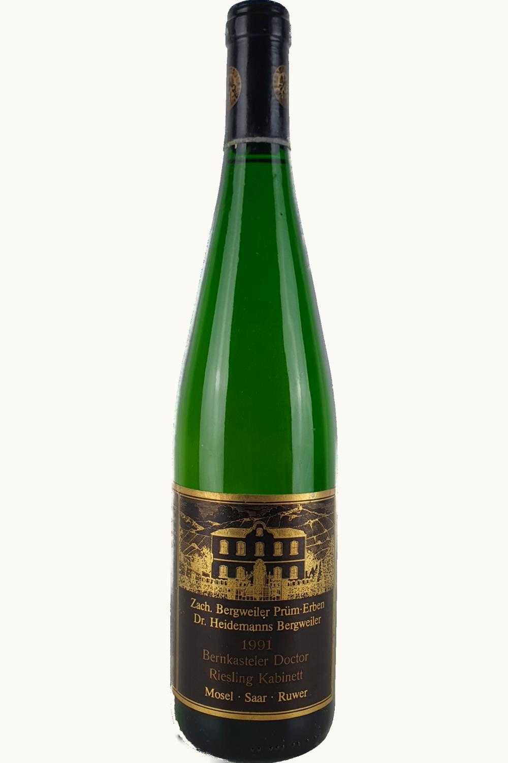 Zach-Bergweiler Prüm Erben Zach-Bergweiler Prüm Erben Doctor Riesling Kabinett, 1991