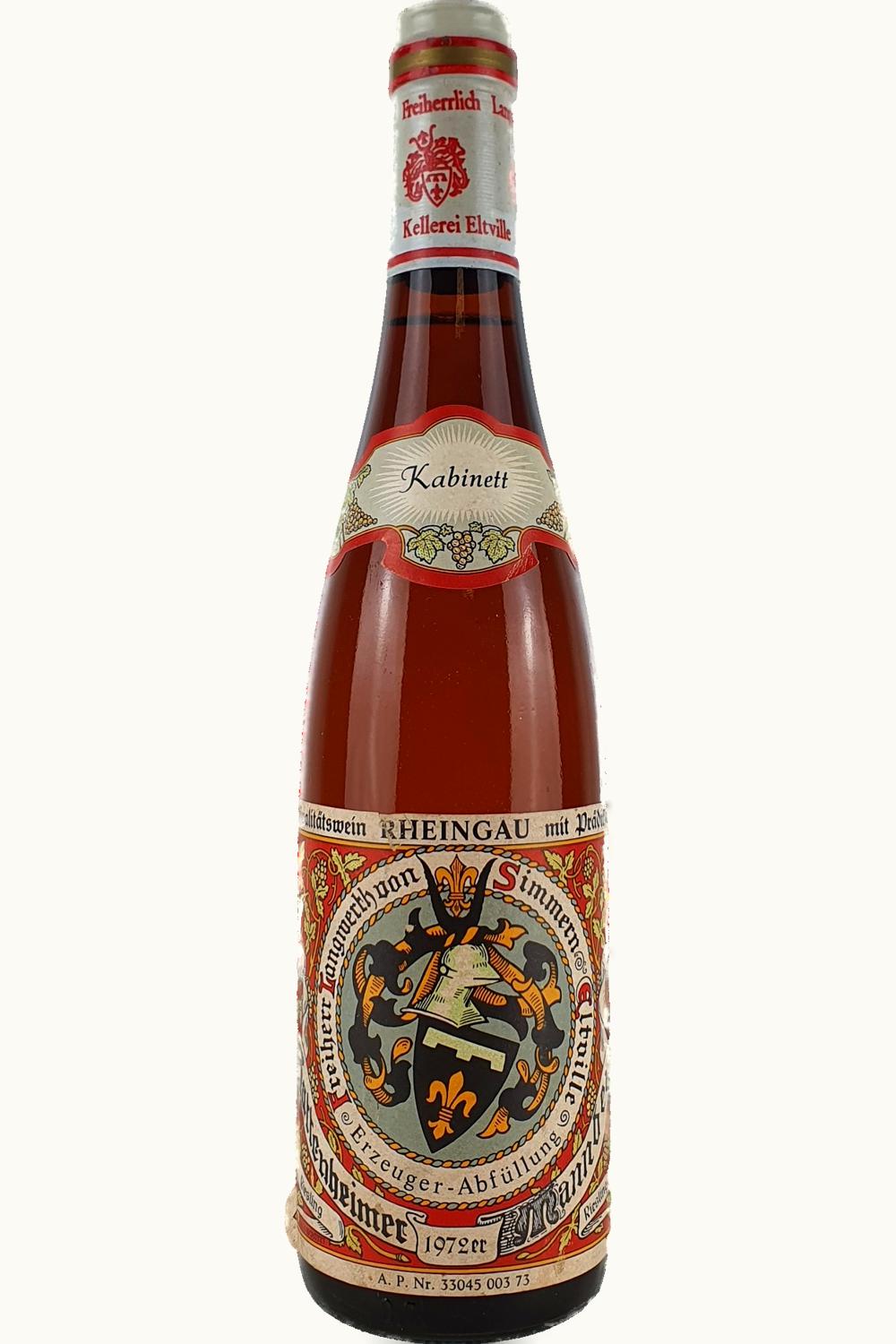 Freiherr Langwerth Freiherr Langwerth Nussbrunnen Riesling Auslese, 1990