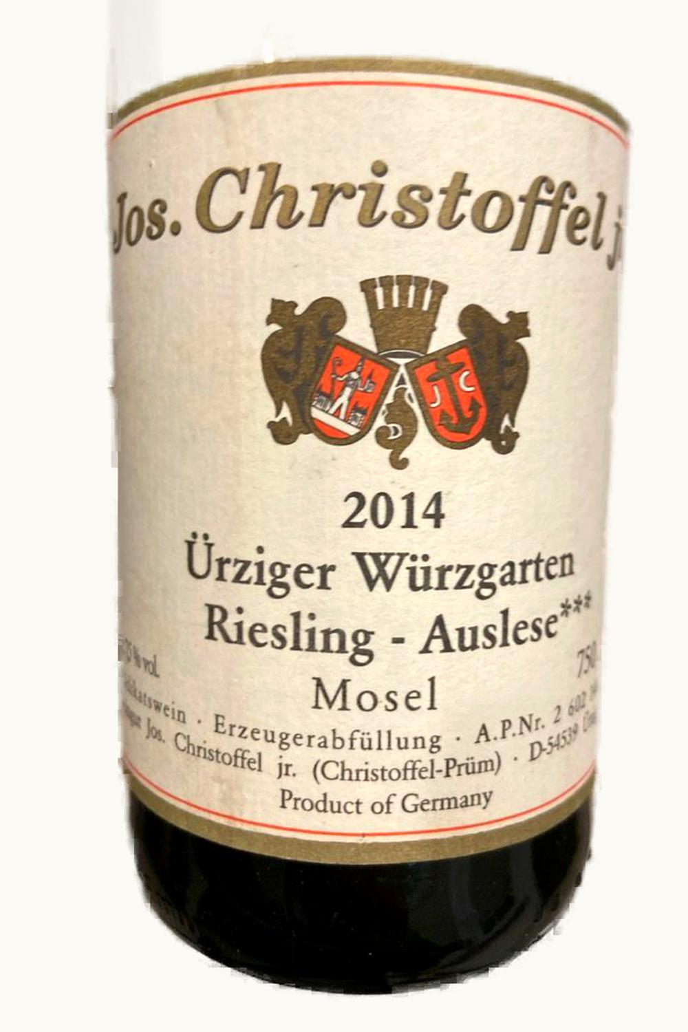 Joh. Jos. Prüm Joh. Jos. Prüm Wehlener Sonnenuhr Riesling Auslese Gold Cap, 1990