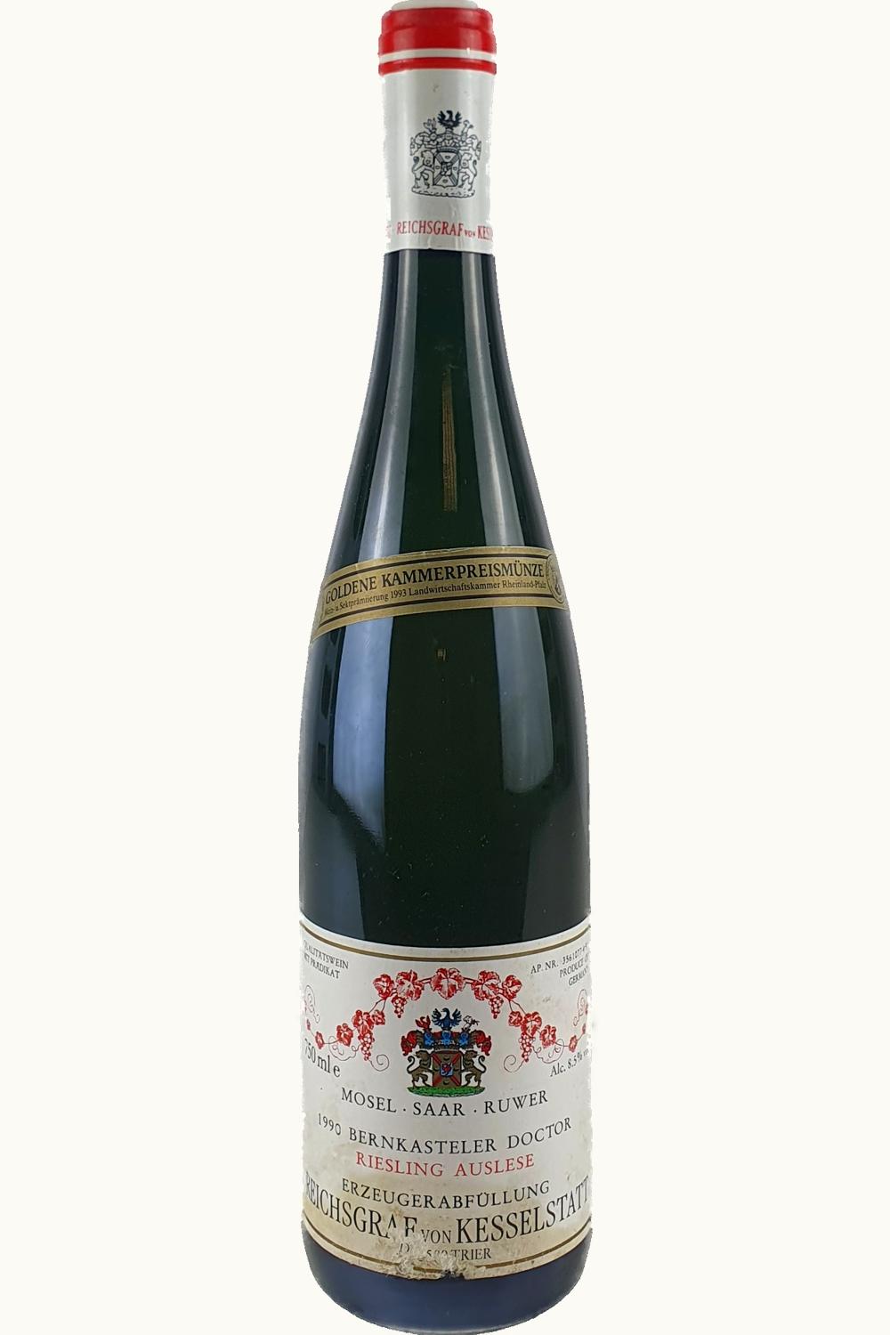 Reichsgraf von Kesselstatt Reichsgraf von Kesselstatt Bock Riesling Auslese, 1990 UZ0673118