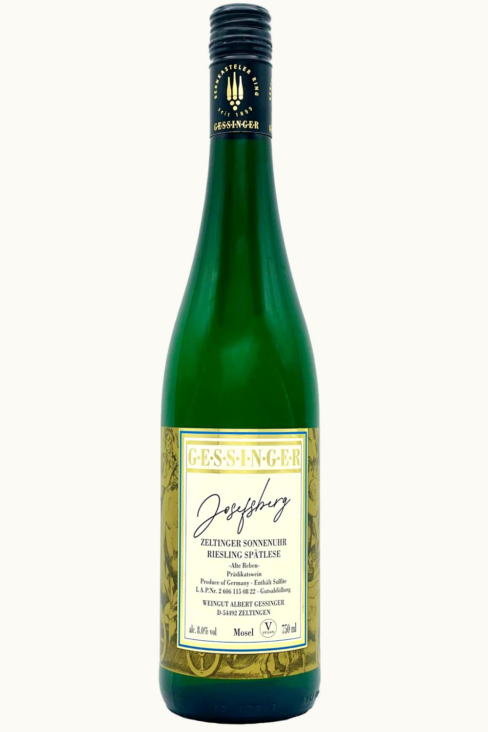 Gessinger Gessinger Zeltinger Sonnenuhr Riesling TBA, 1990