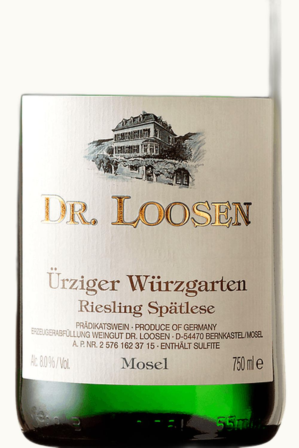 Dr. Loosen Dr. Loosen Ürziger Würzgarten Riesling Spätlese, 1989