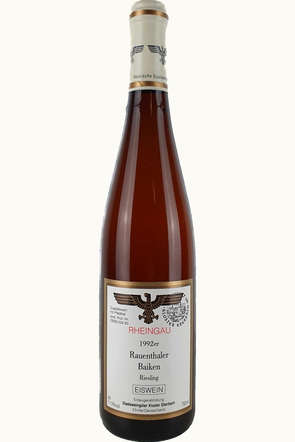 Kloster Eberbach Kloster Eberbach Baiken Riesling TBA, 1989