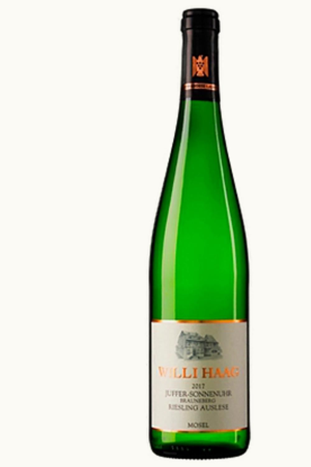 Willi Haag Willi Haag Juffer-Sonnenuhr Riesling Auslese Gold Cap, 1989