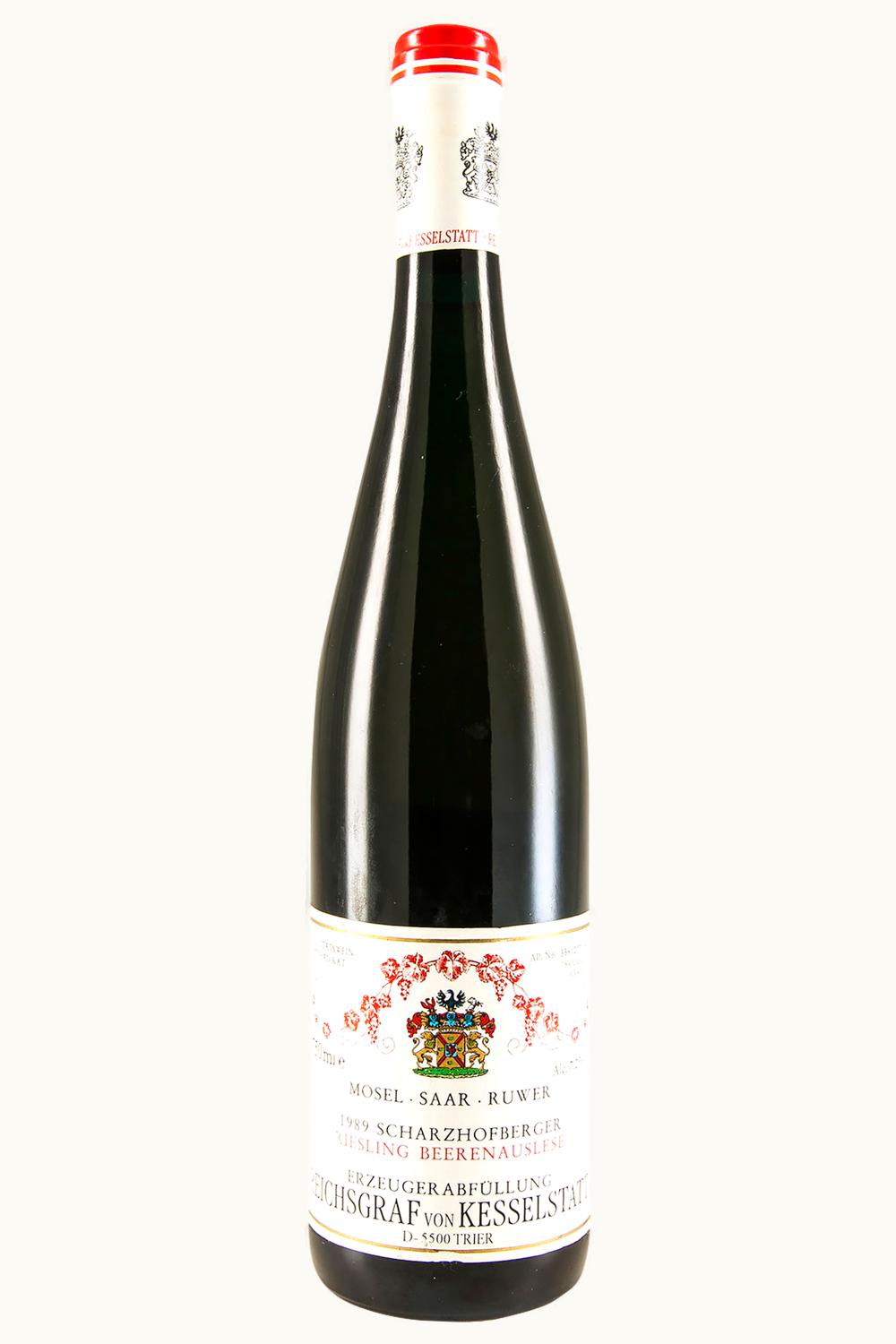 Reichsgraf von Kesselstatt Scharzhofberger Riesling BA, 1989