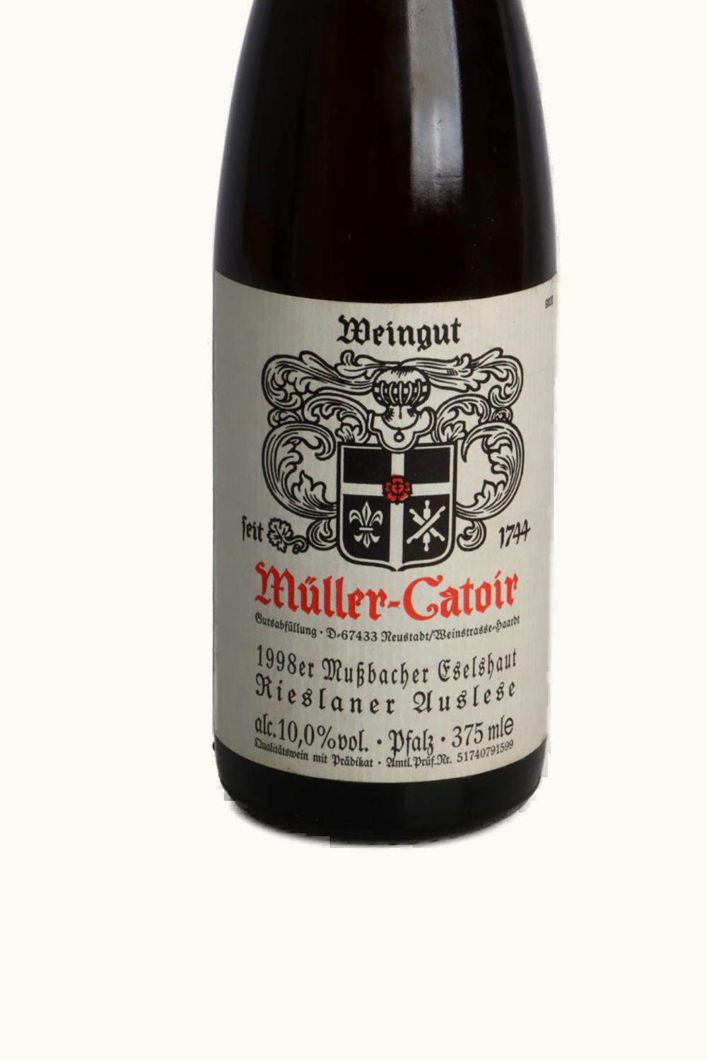 Müller-Catoir Müller-Catoir Mussbacher Eselshaut Rieslaner Auslese, 1989