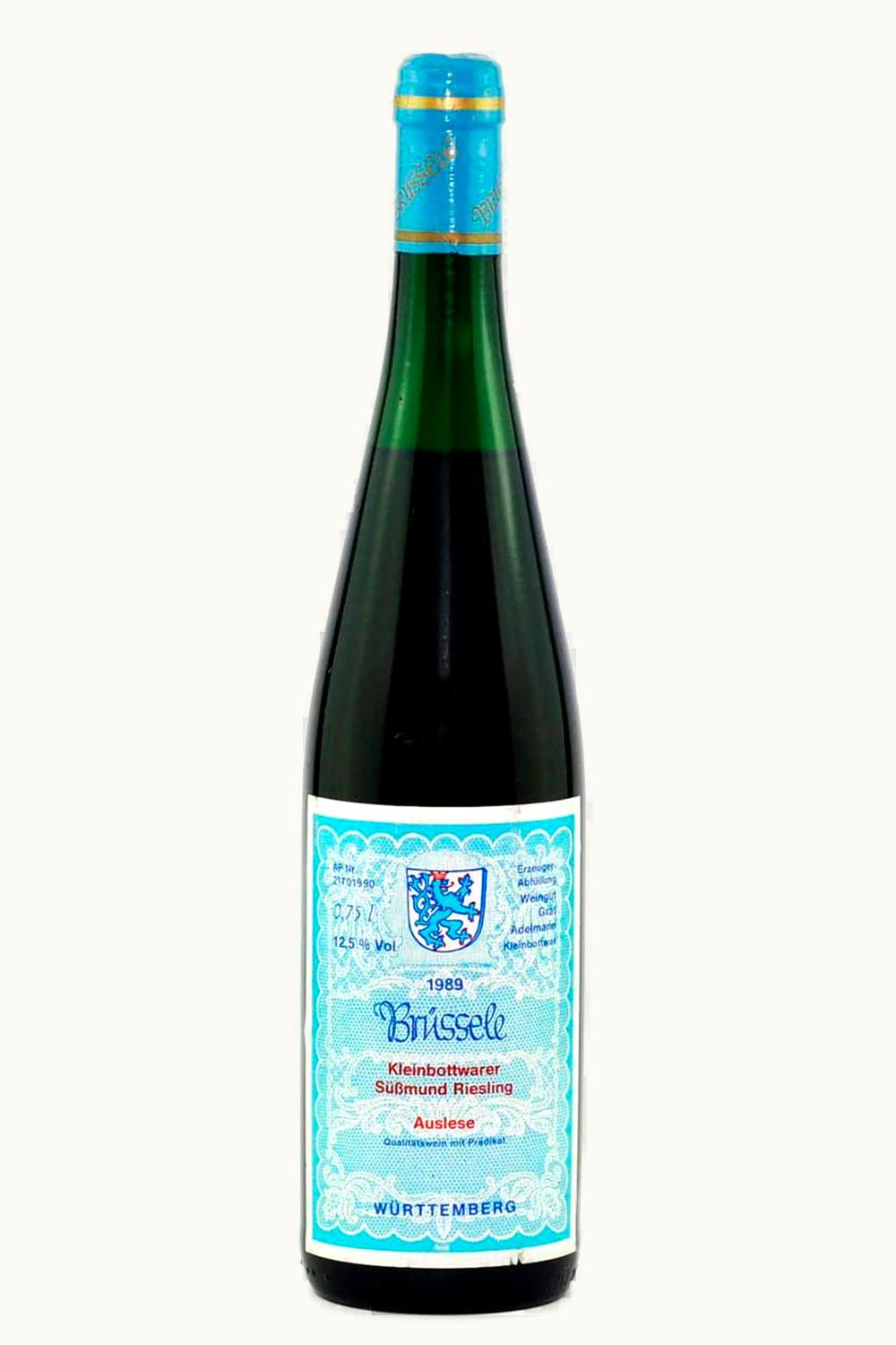 Graf Adelmann Graf Adelmann Brüssels Riesling Auslese, 1989