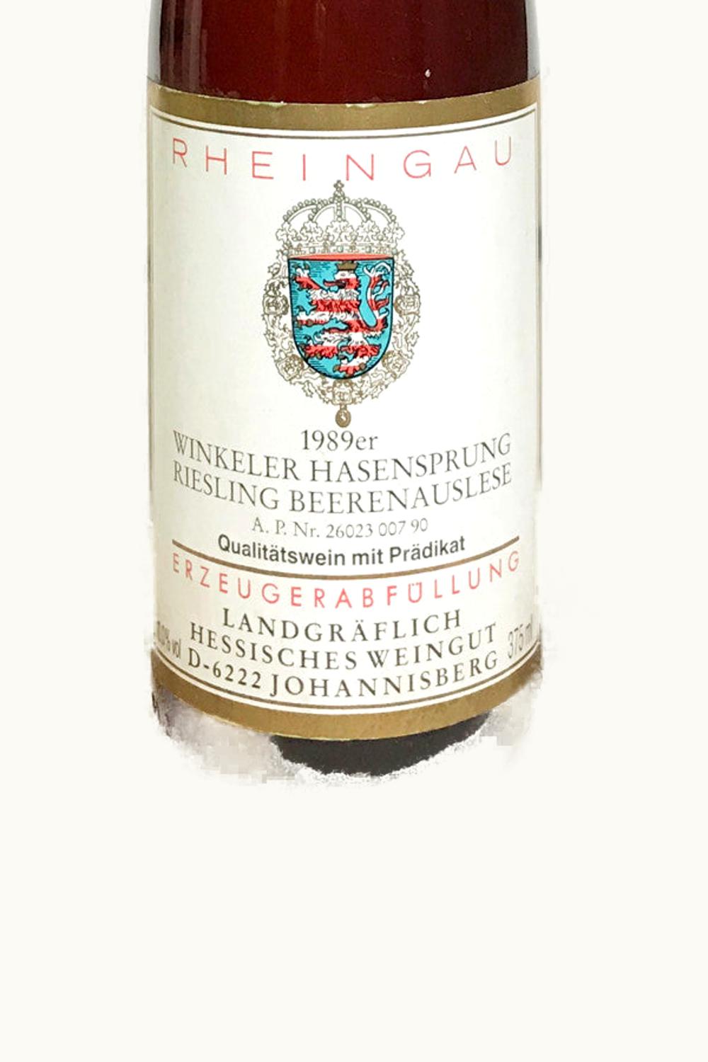 Prinz von Hessen Prinz von Hessen Hasensprung Riesling BA, 1989