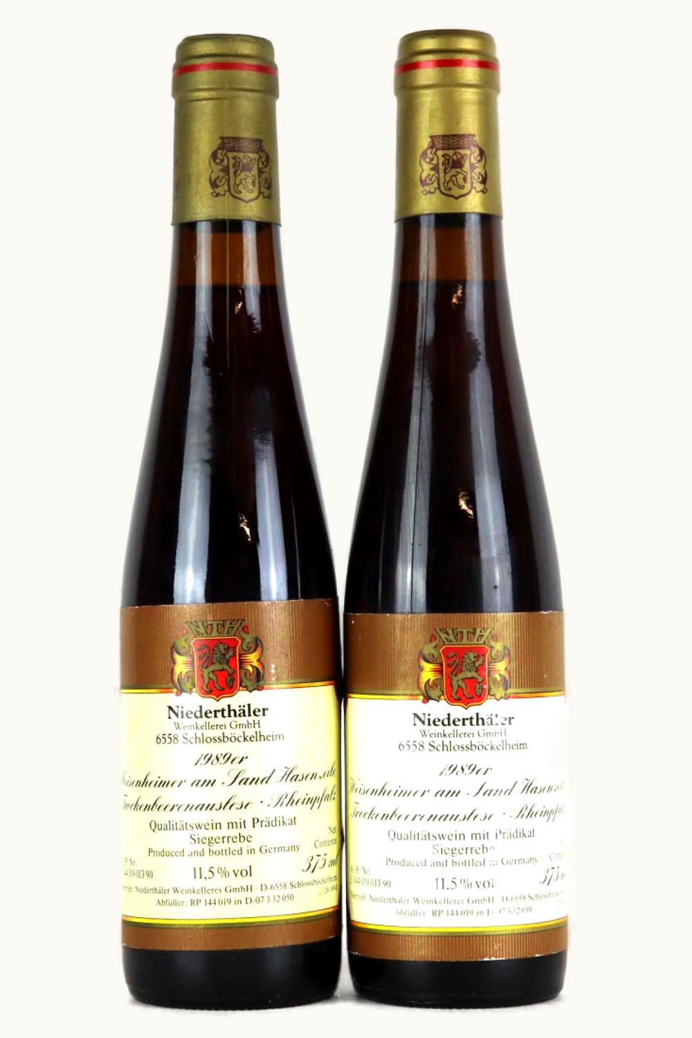 Niederthäler Hof Niederthäler Hof Weißeheimer am Sand Hasenzelle Siegerebbe TBA, 1988