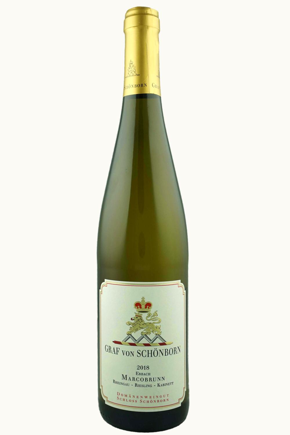 Graf Schönborn Graf Schönborn Schloss Marcobrunn Riesling Spätlese, 1985