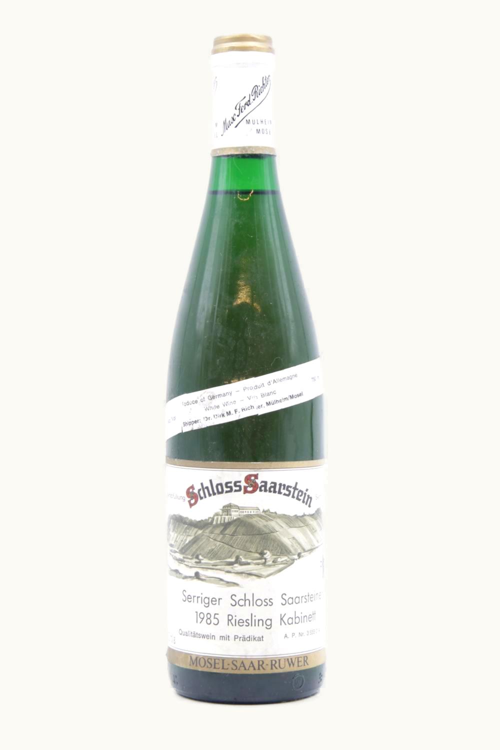 Schloss Saarstein Schloss Saarstein Serrig Riesling Ice, 1985