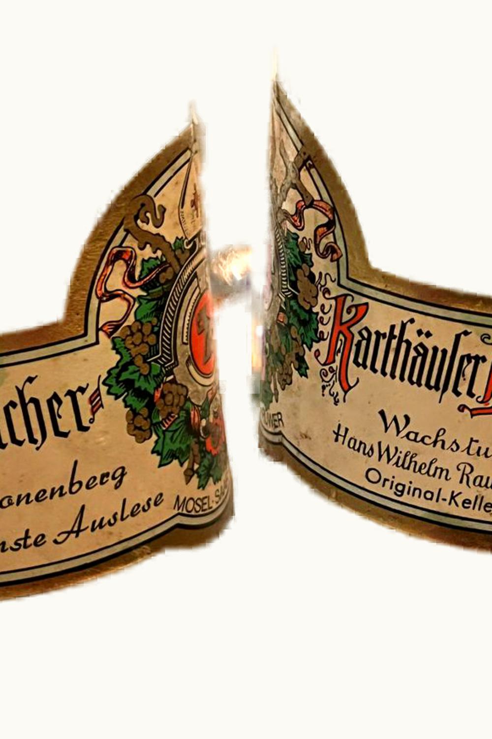 Karthäuserhof Karthäuserhof Eitelsbacher Karthäuserhofberg Kabinett, 1983