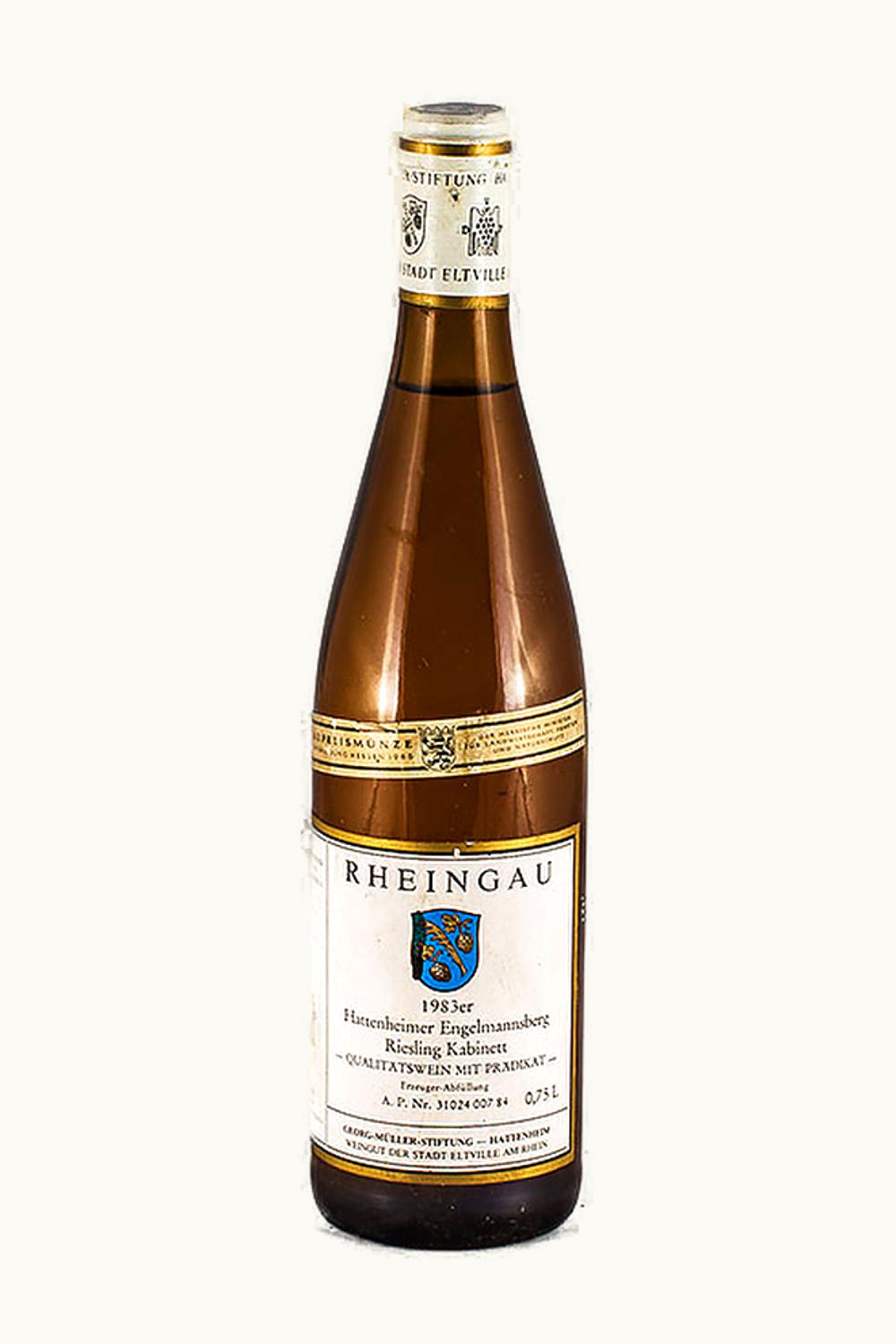 Stadt Eltville Stadt Eltville Engelmann Riesling Kabinett, 1983