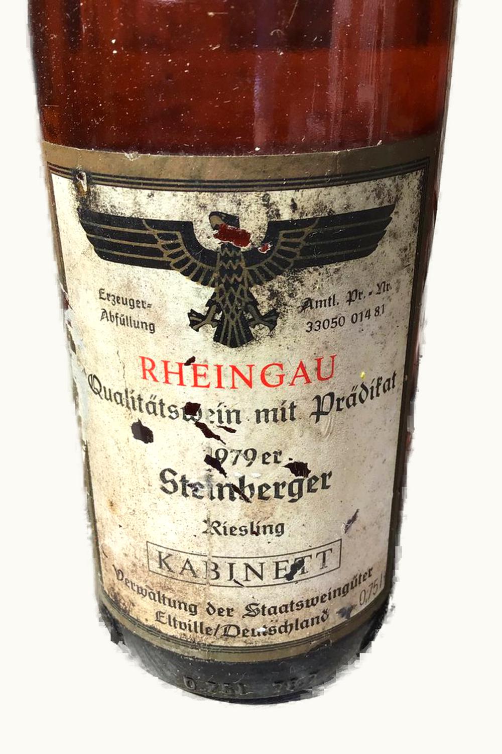 Verwaltung Staat Eltville Verwaltung Staat Eltville Steinberg Riesling BA, 1979