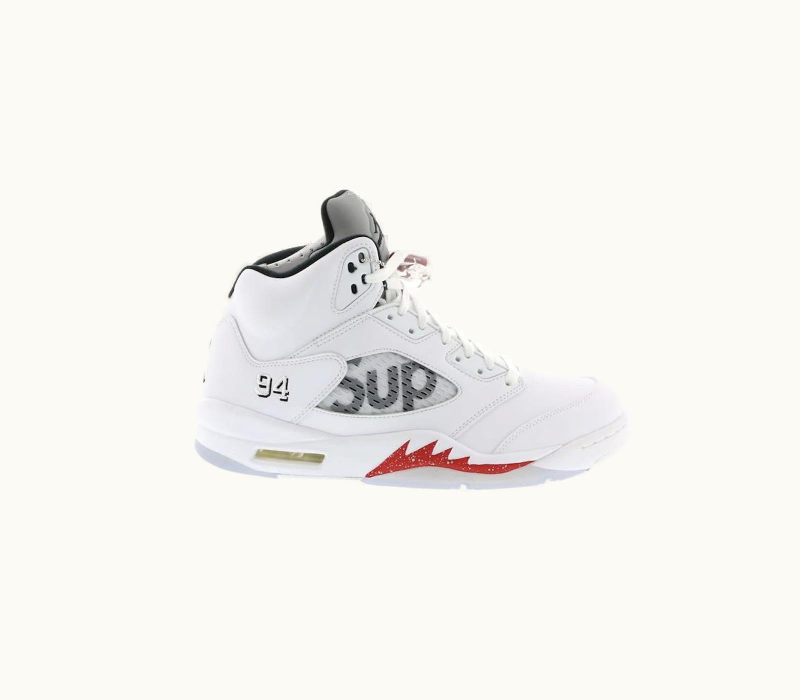 Jordan Air Jordan 5 Retro Supreme White