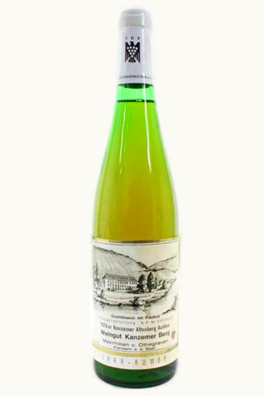 Othegraven Othegraven Altenberg Riesling TBA, 1976