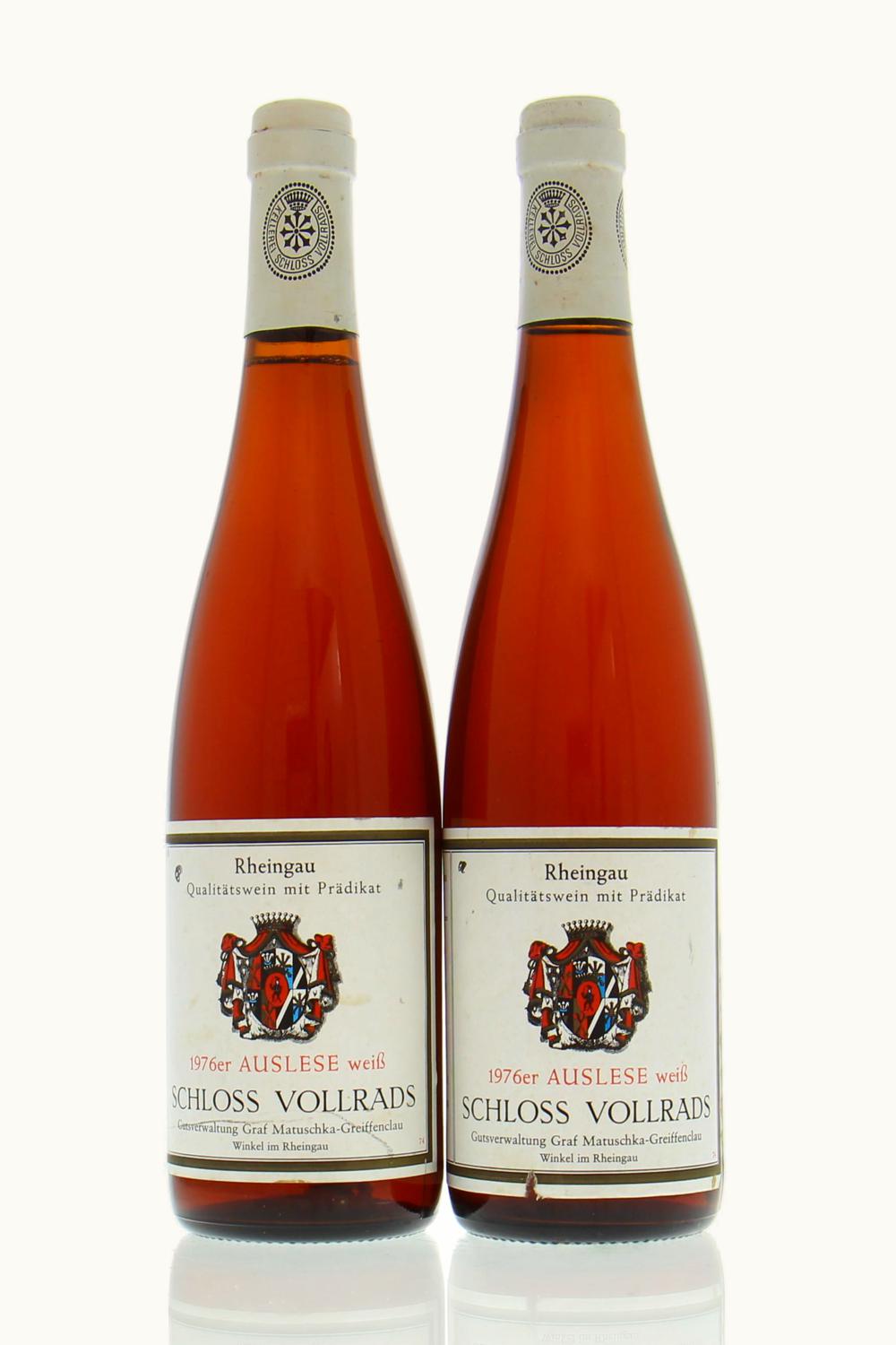 Schloss Vollrads Schloss Vollrads Riesling TBA, 1976