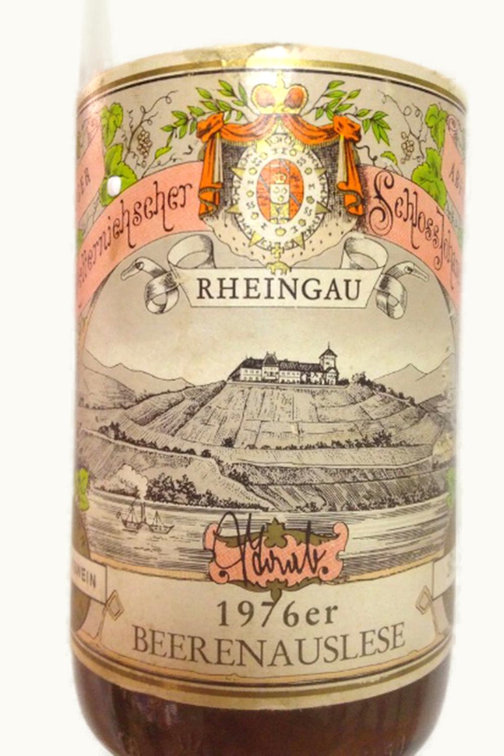 Schloss Johannisberg Schloss Johannisberg Riesling TBA, 1976