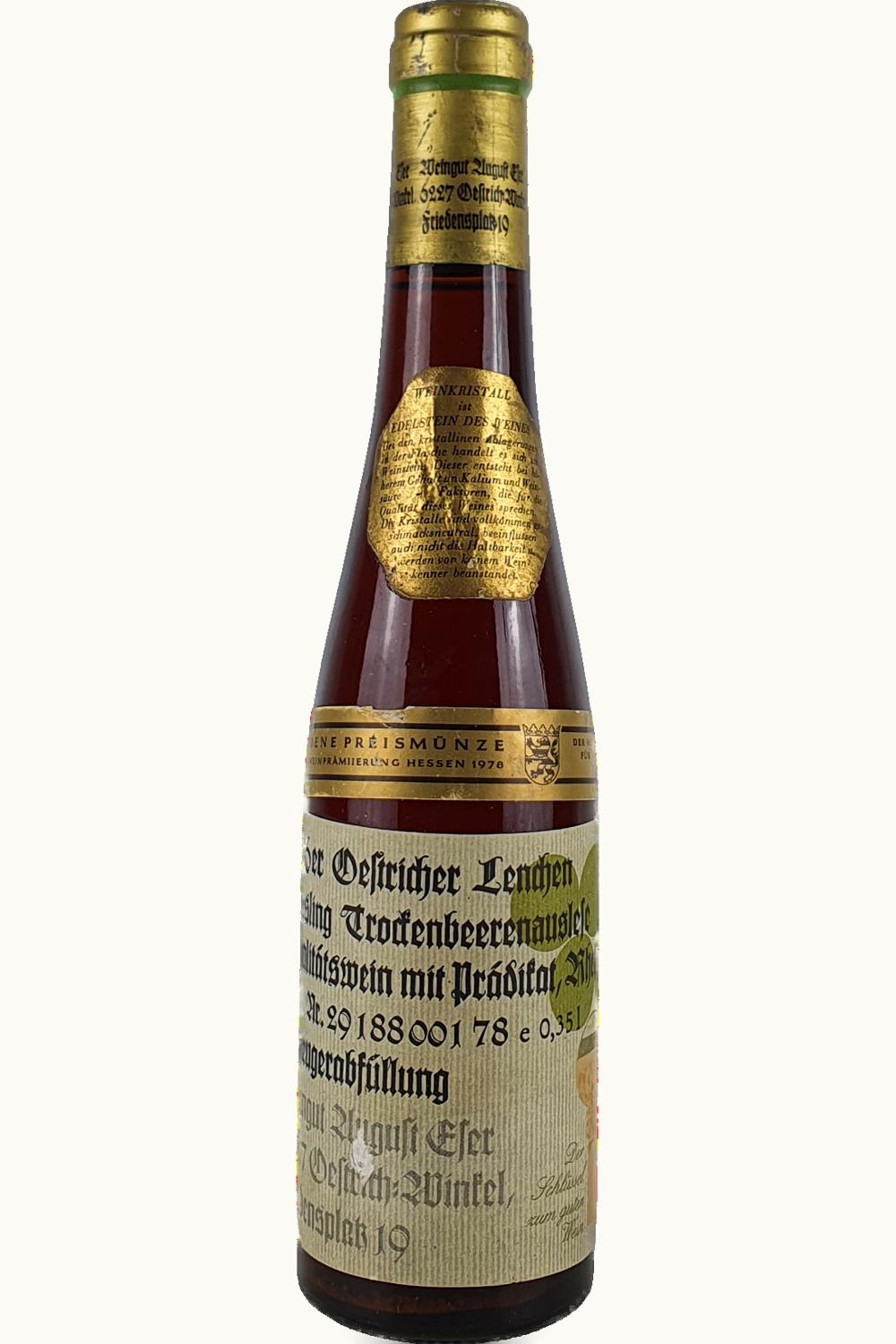 August Eser August Eser Lenchen Riesling TBA, 1976