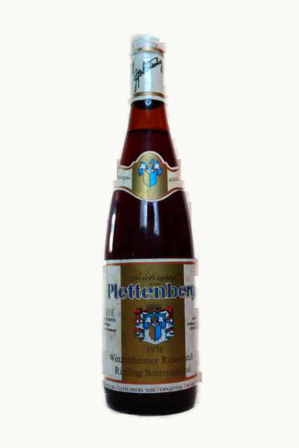 Reichsgüter Plettenberg Reichsgüter Plettenberg Wintzenheimer Roseneck Riesling BA, 1976