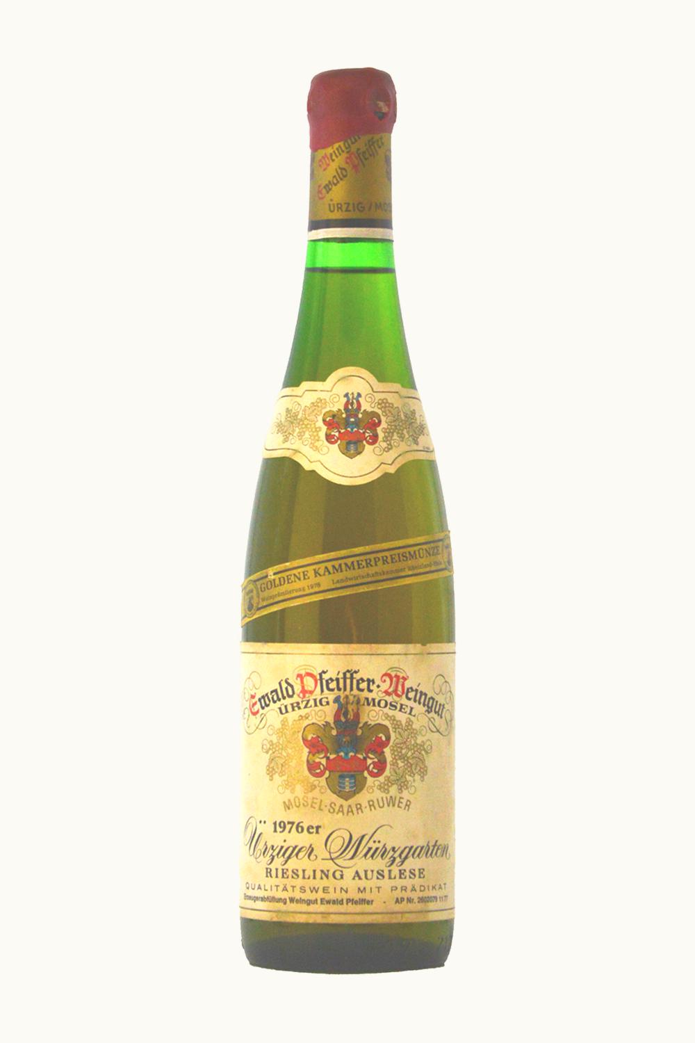 Ewald Pfeiffer Ewald Pfeiffer Ürziger Würzgarten Riesling BA, 1976