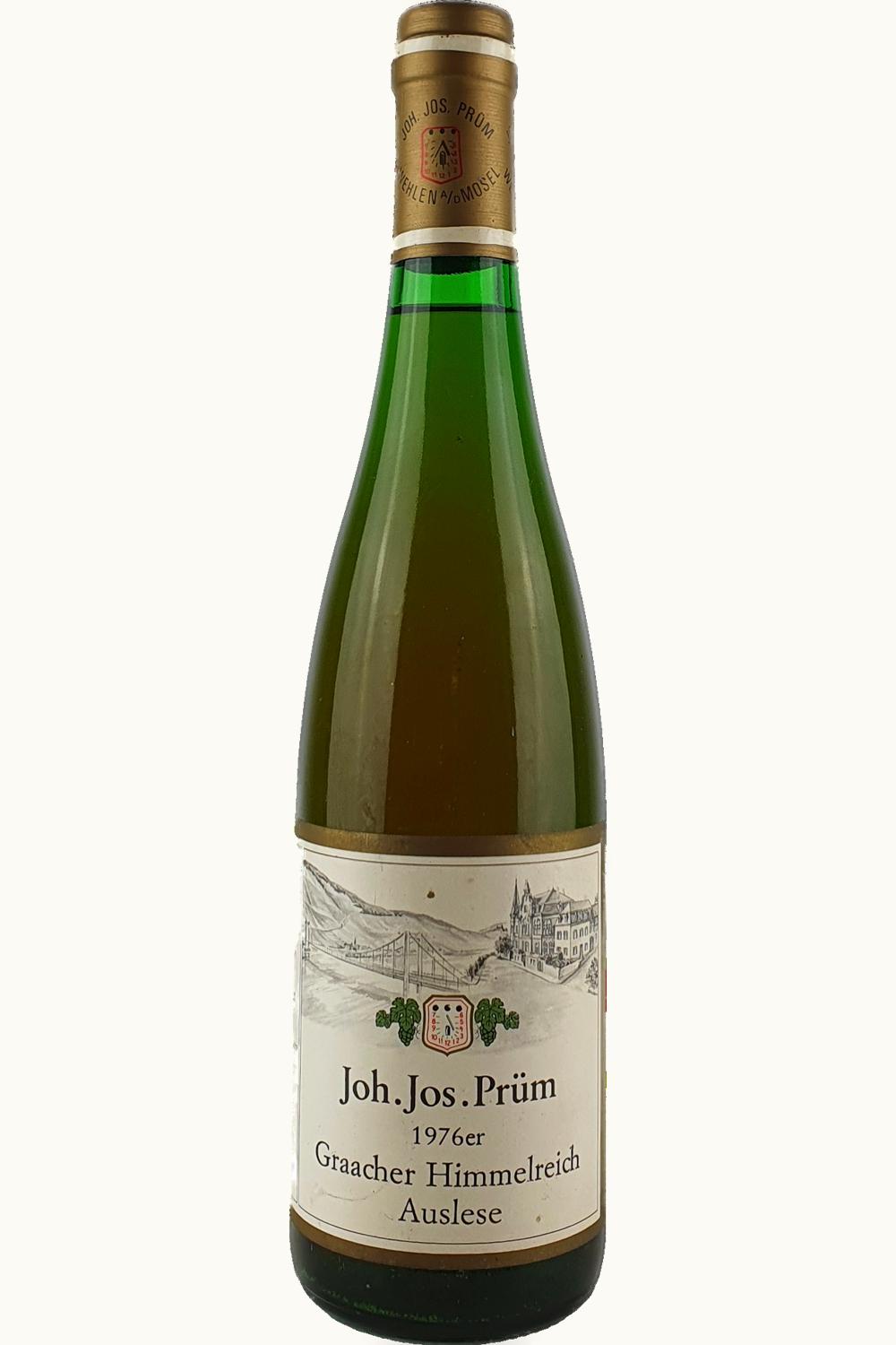 Joh. Jos. Prüm Joh. Jos. Prüm Himmelreich Riesling BA Gold Cap, 1976