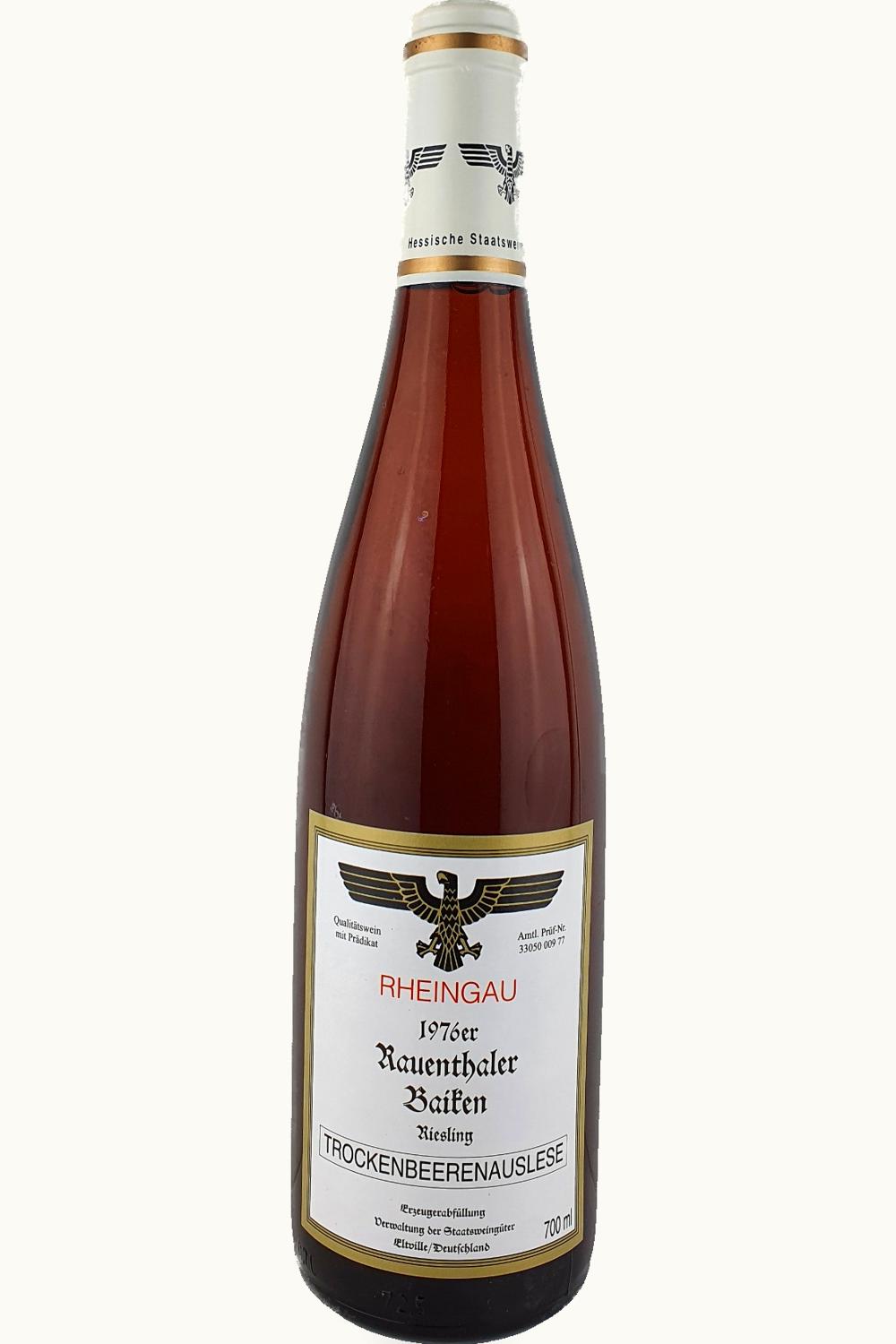 Verwaltung Staat Eltville Verwaltung Staat Eltville Baiken Riesling BA, 1976