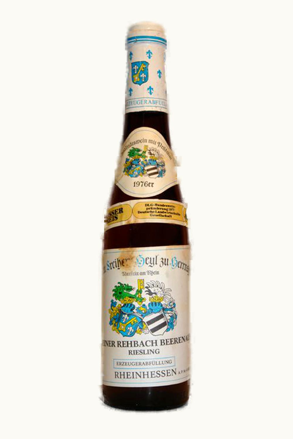 Heyl zu Herrnsheim Heyl zu Herrnsheim Brudersburg Riesling BA, 1976