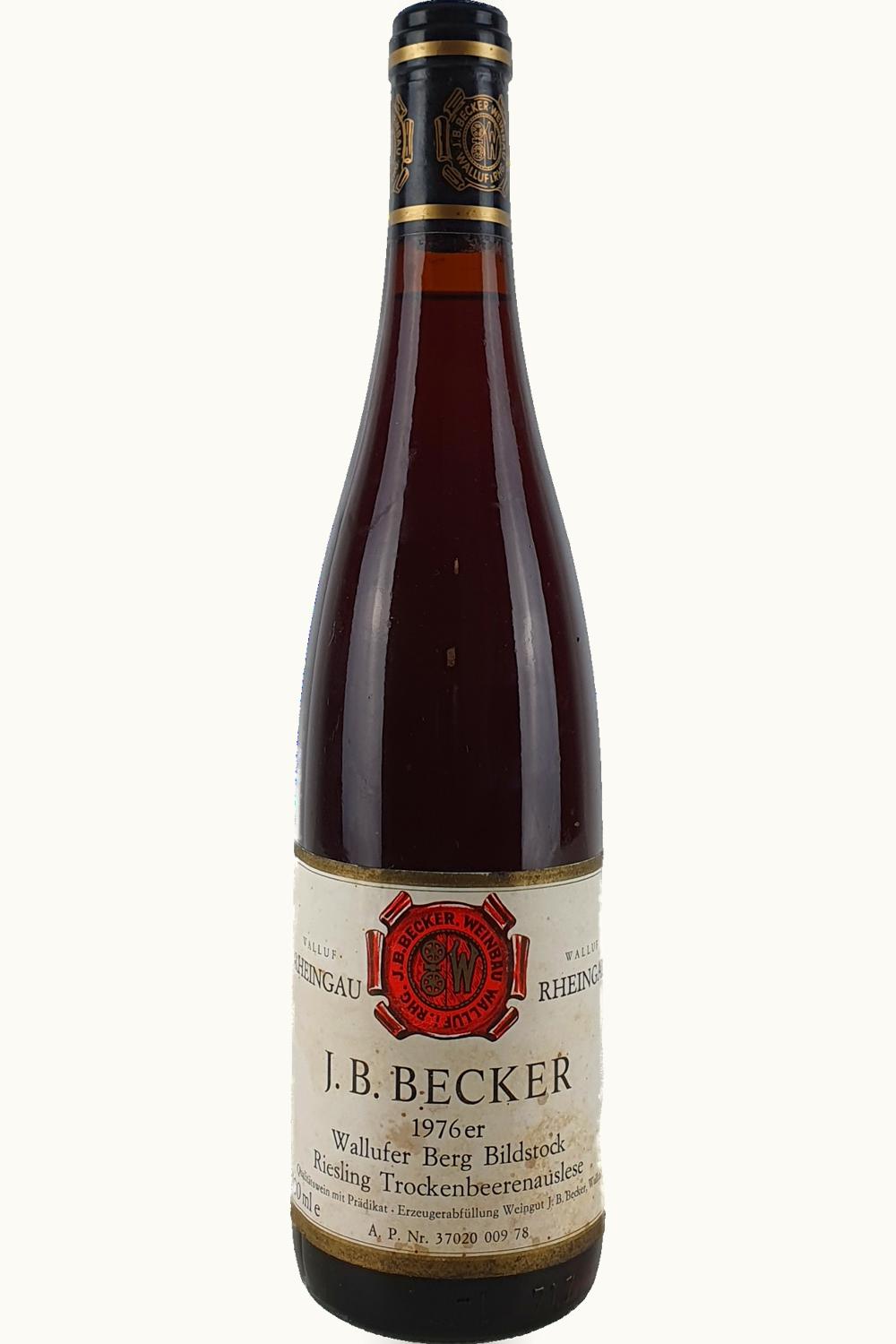 J.B. Becker J.B. Becker Berg Bildstock Riesling TBA, 1976