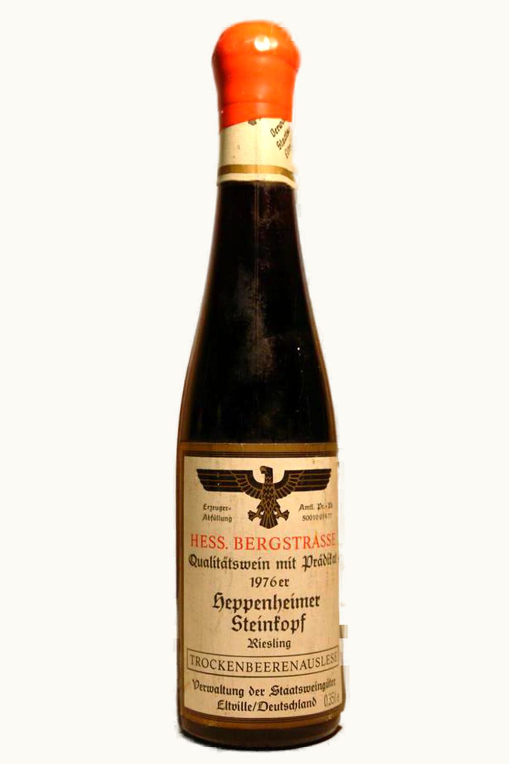 Verwaltung Staat Eltville Verwaltung Staat Eltville Heppenheimer Steinkopf Riesling TBA, 1976