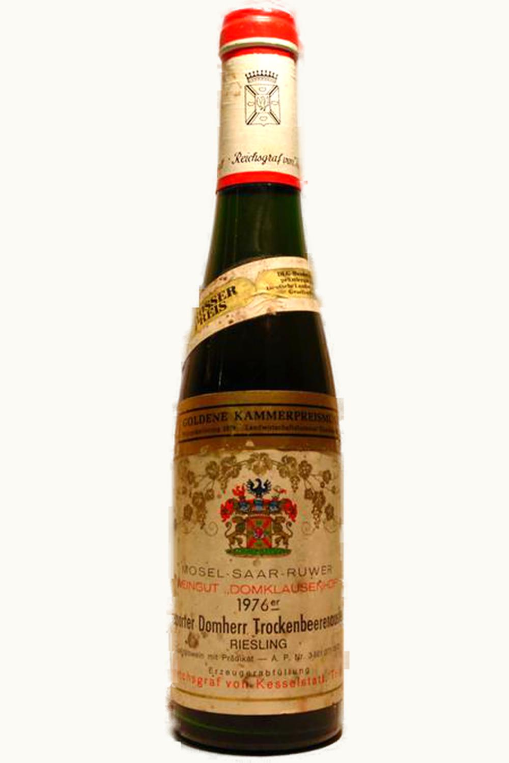 Reichsgraf von Kesselstatt Reichsgraf von Kesselstatt Domherr Riesling TBA, 1976
