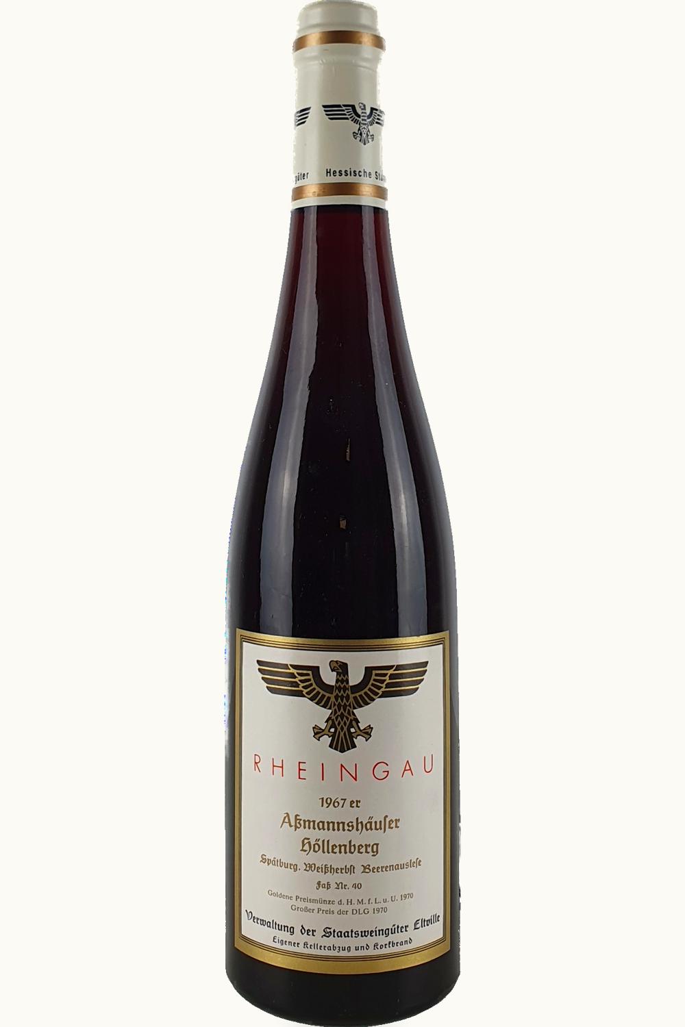 Staatlicher Hofkeller Staatlicher Hofkeller Baiken Riesling Eiswein, 1975