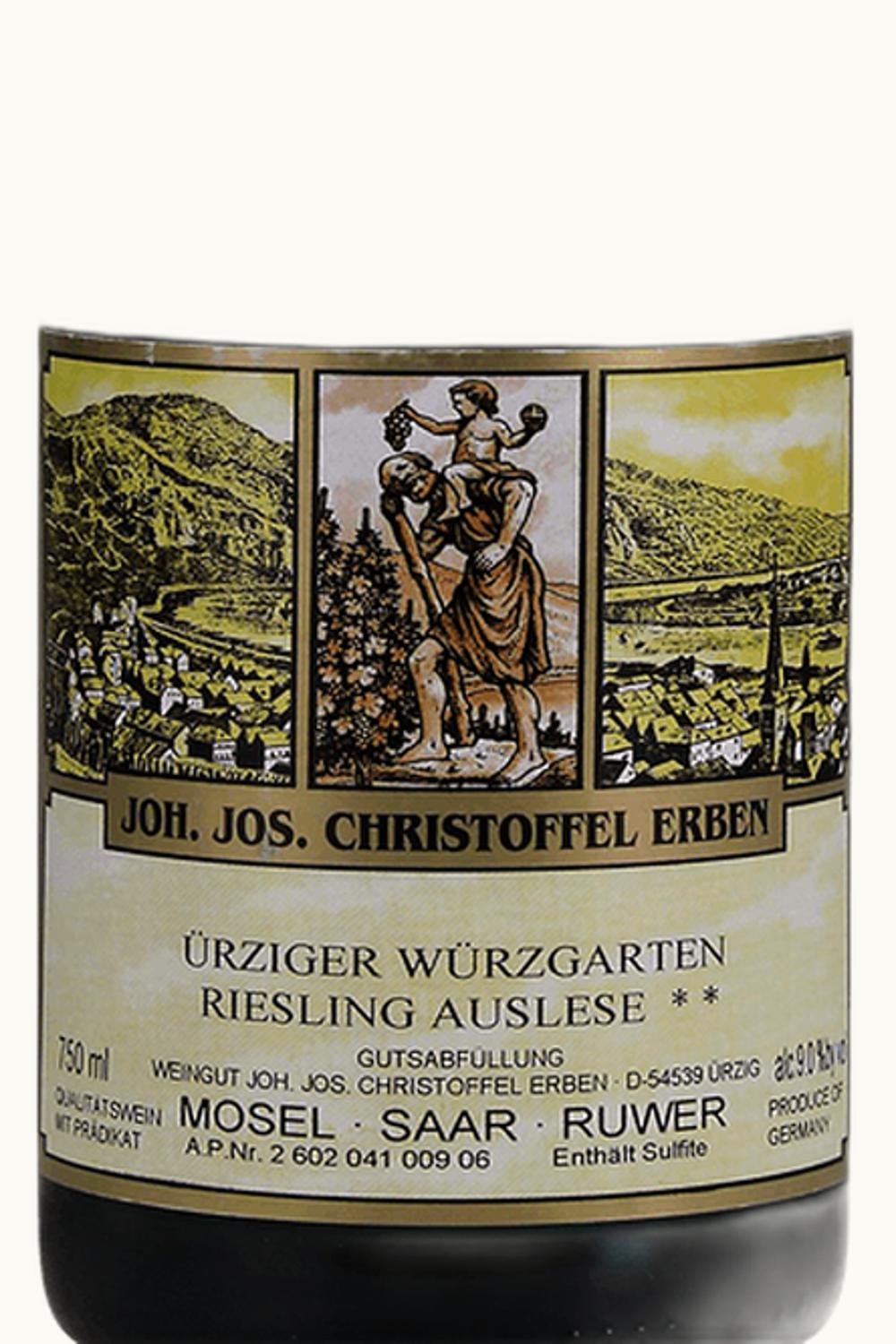 Joh. Jos. Christoffel Erben Joh. Jos. Christoffel Erben Würzgarten Riesling Eiswein, 1975
