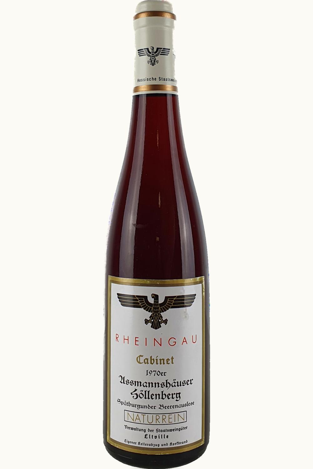 Verwaltung Staat Eltville Verwaltung Staat Eltville Marcobrunn Riesling BA, 1975