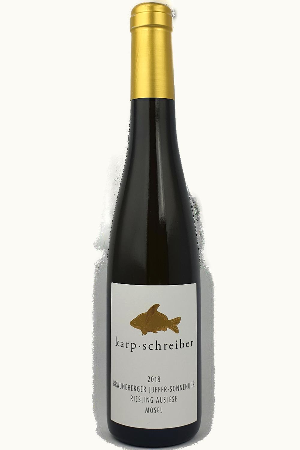 Karp-Schreiber Karp-Schreiber Juffer-Sonnenuhr Riesling Auslese Gold Cap, 1975