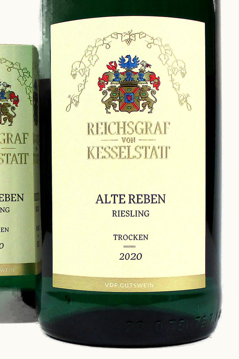 Reichsgraf von Kesselstatt Reichsgraf von Kesselstatt Kehr-Nagel Riesling Auslese, 1975
