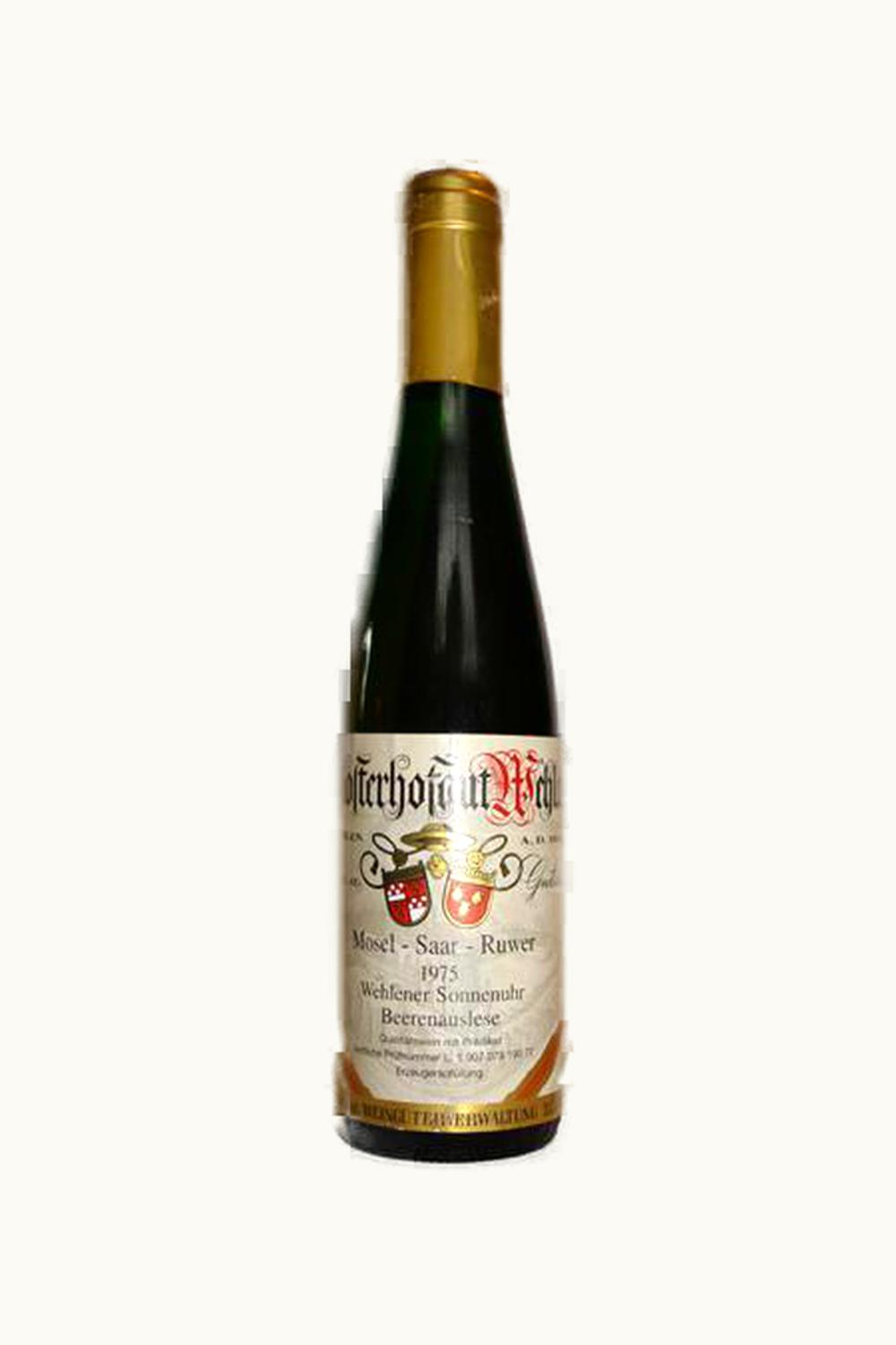 Klostergut Sonnenuhr Klostergut Sonnenuhr Riesling BA, 1975