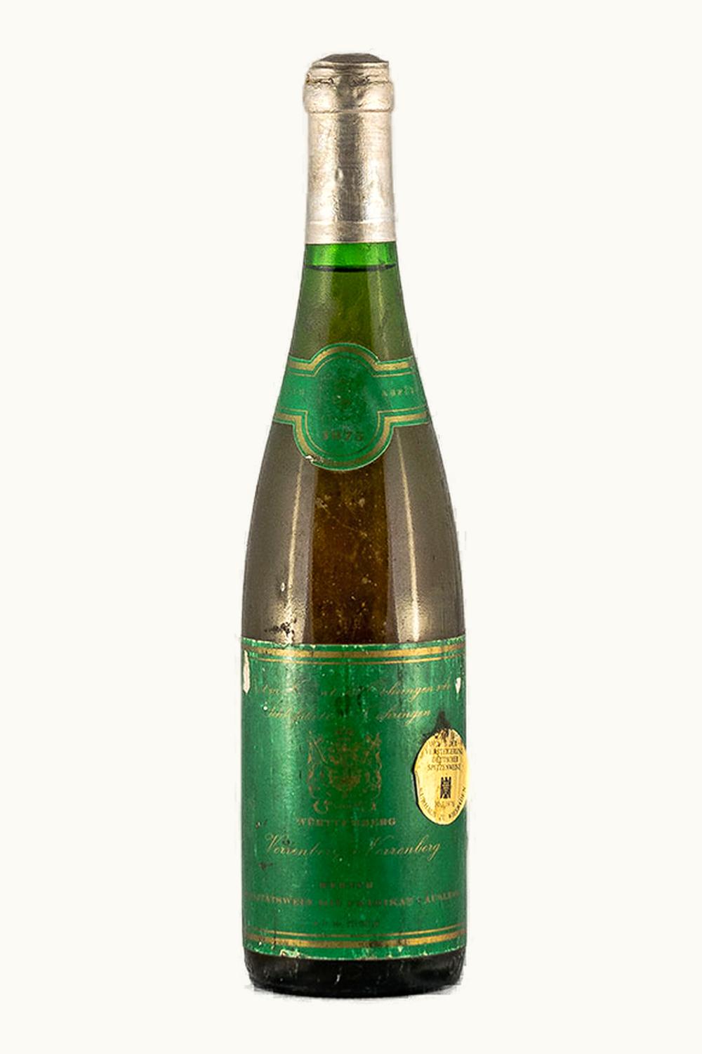 Fürst Hohenlohe Fürst Hohenlohe Oehringen Kerner Auslese, 1975