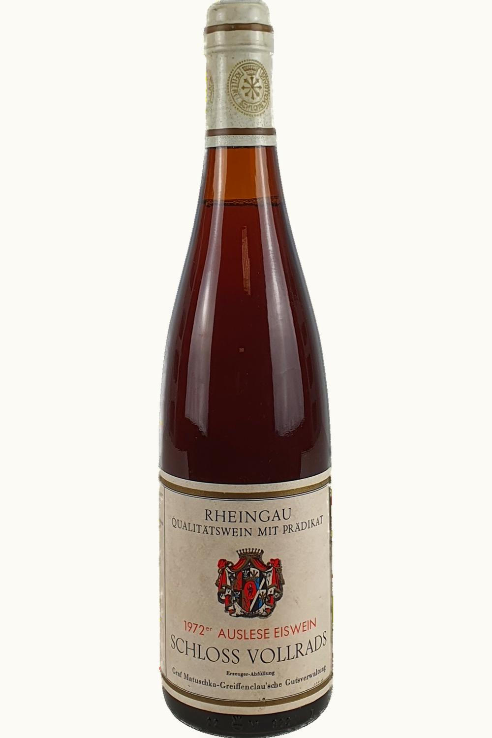 Schloss Vollrads Schloss Vollrads Riesling Ice, 1972