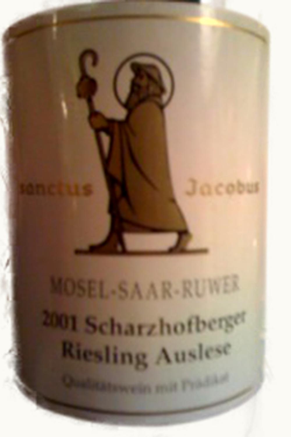 Vereinigte Hospitien Trier Vereinigte Hospitien Trier Sanctus Jacobus Scharzhofberger Riesling Auslese, 1971