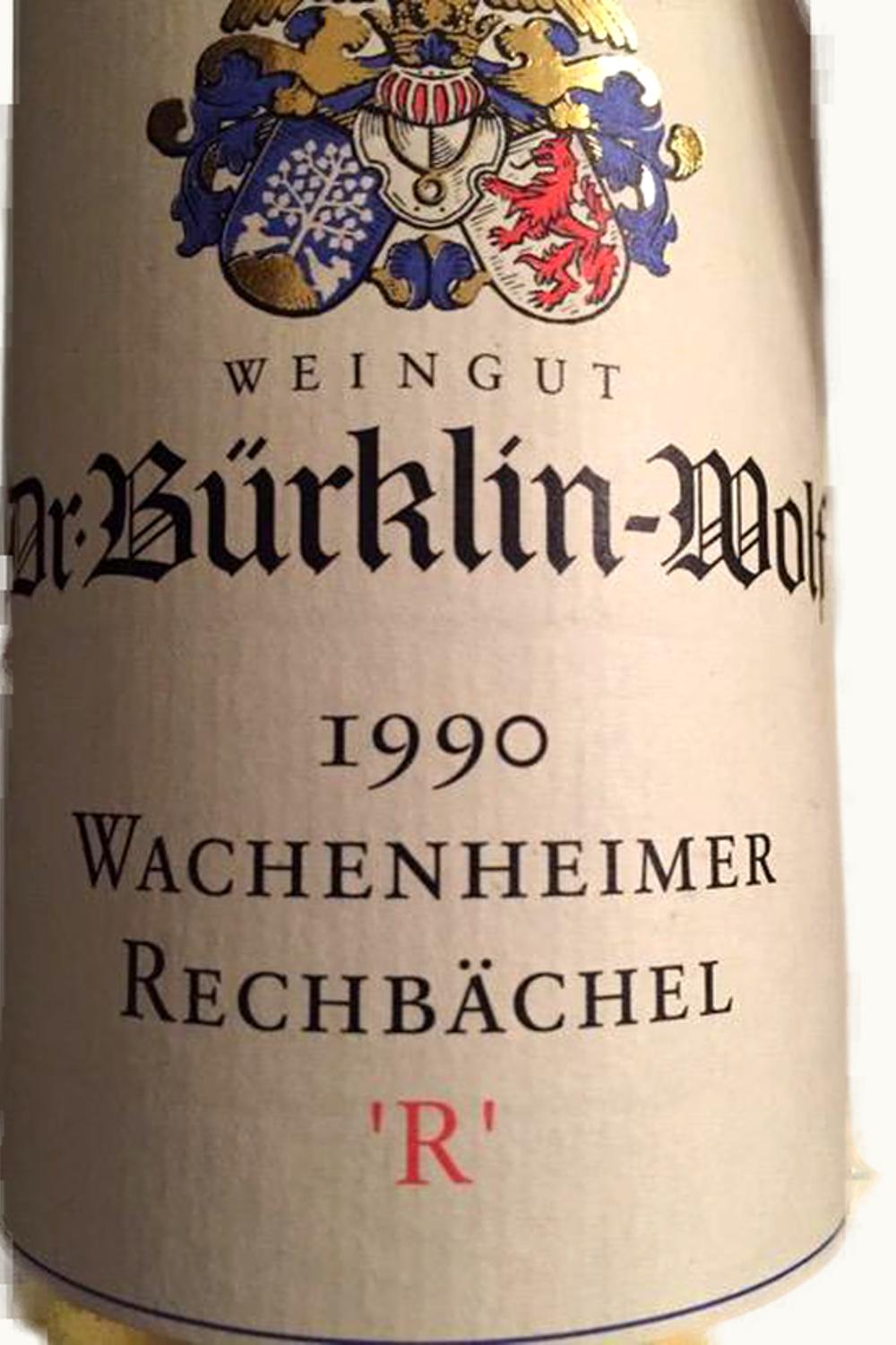 Dr. Bürklin-Wolf Dr. Bürklin-Wolf Gerumpel Riesling Auslese, 1971