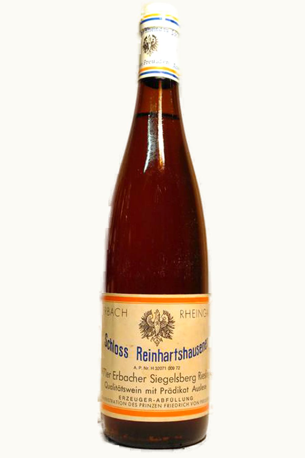Schloss Reinhartshausen Schloss Reinhartshausen Siegel Riesling Auslese, 1971