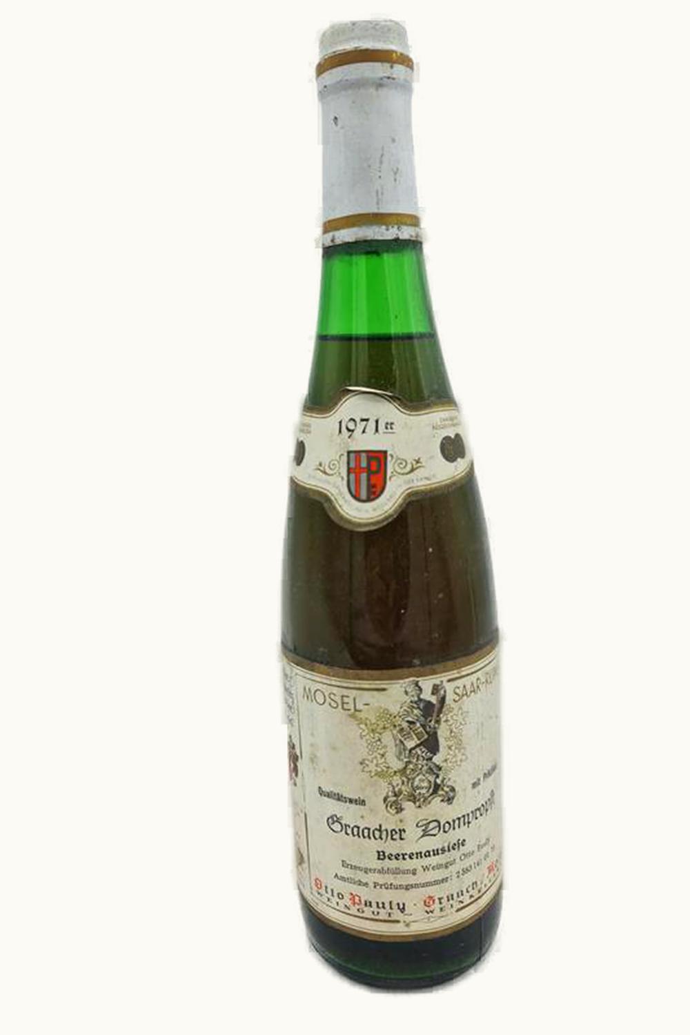 Otto Pauly Otto Pauly Domprobst Riesling BA, 1971