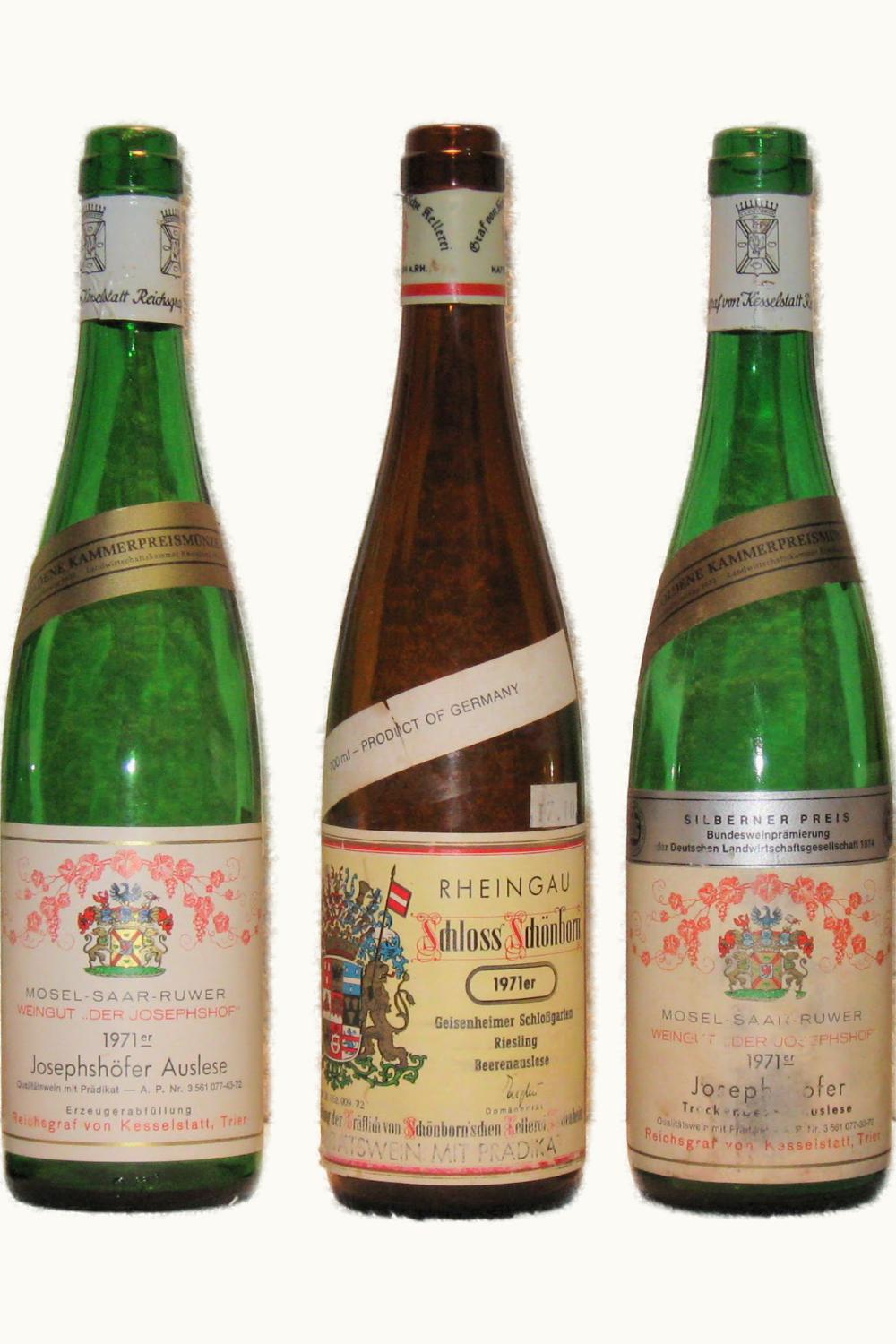 Geheimrat Aschrott Erben Geheimrat Aschrott Erben Hochheim Stielweg Riesling Auslese, 1971