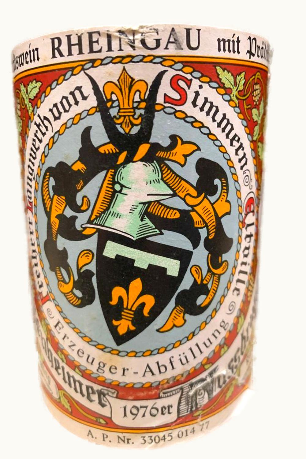 Freiherr Langwerth Freiherr Langwerth Nussbrunnen Riesling Auslese, 1970