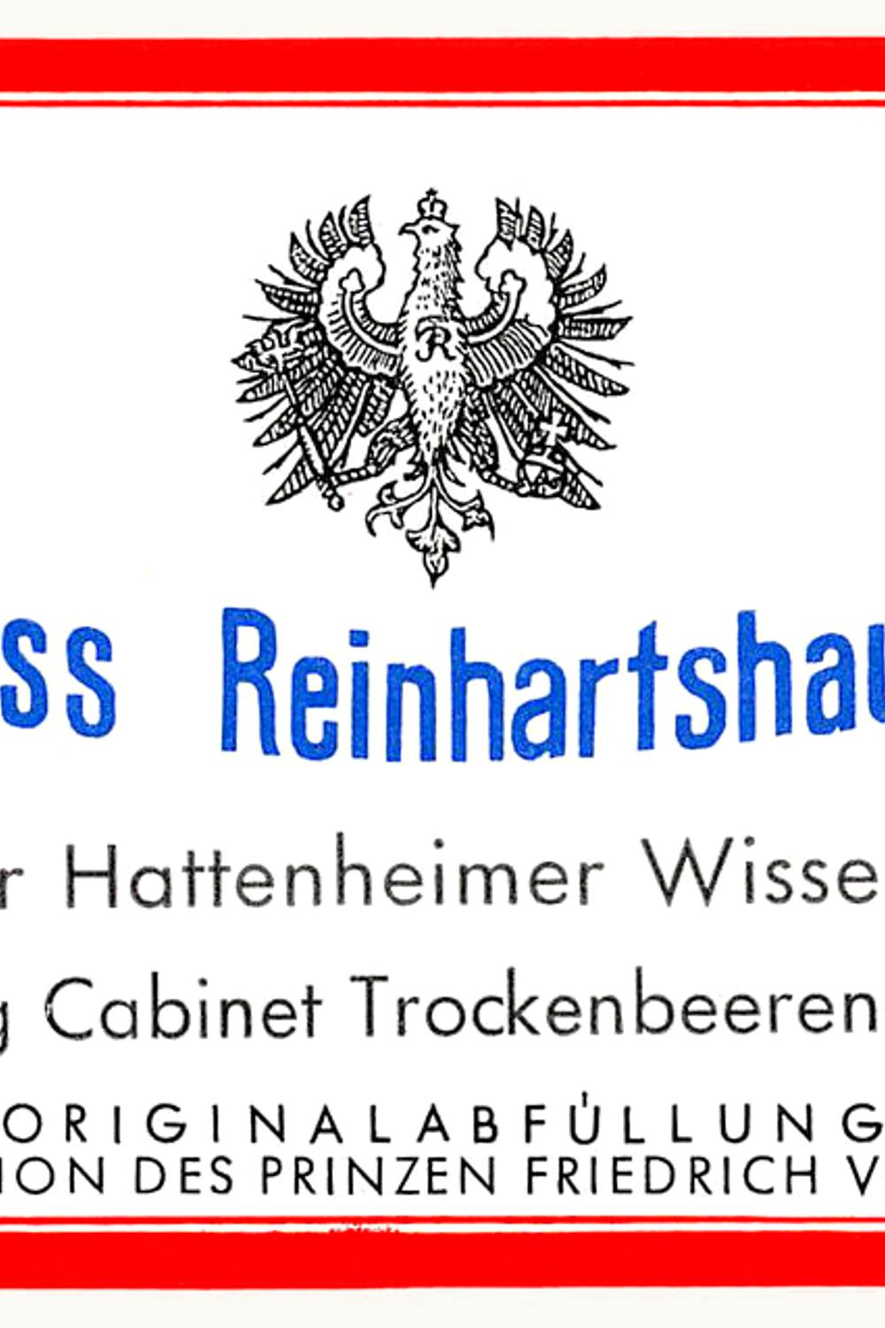 Schloss Reinhartshausen Schloss Reinhartshausen Rheinhell Riesling BA, 1970