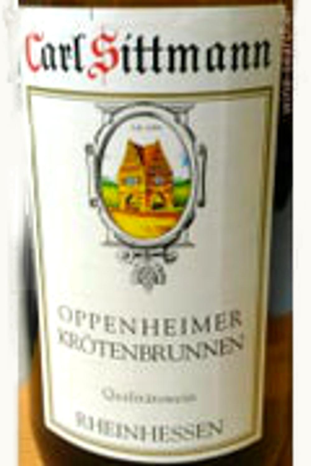 Carl Sittmann Carl Sittmann Guldenmorgen Riesling Ice, 1970