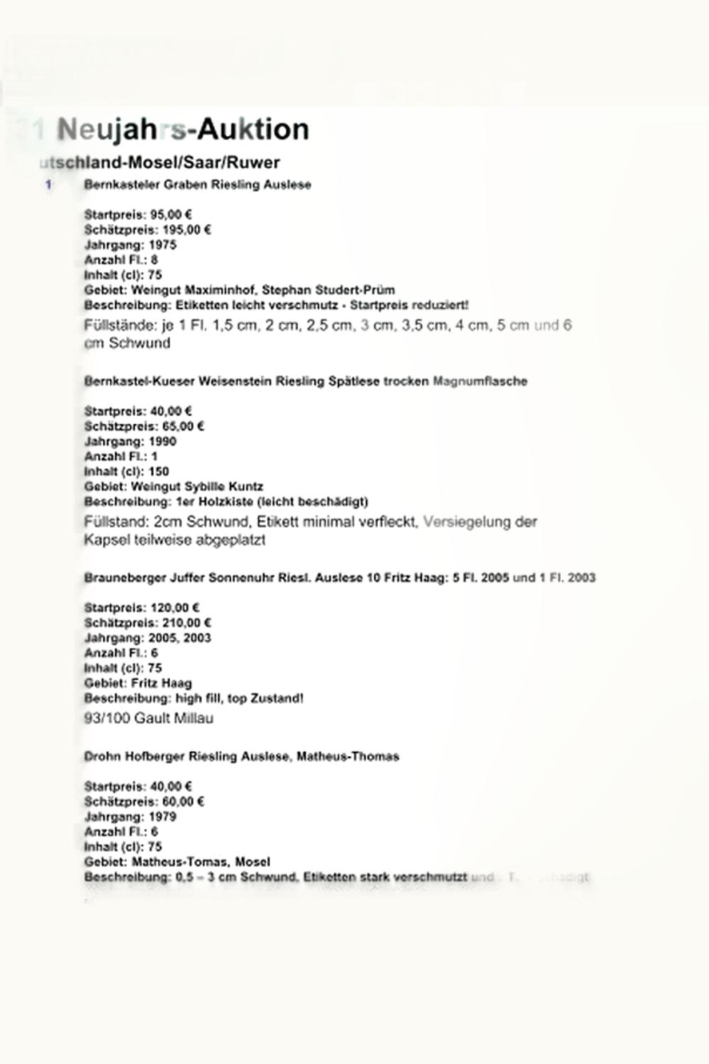 Baron Brentano Baron Brentano Hasensprung Riesling BA, 1970